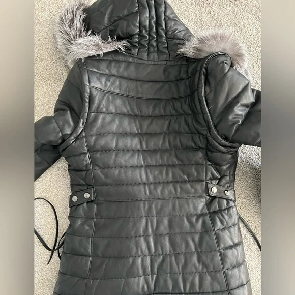 Leather jacket